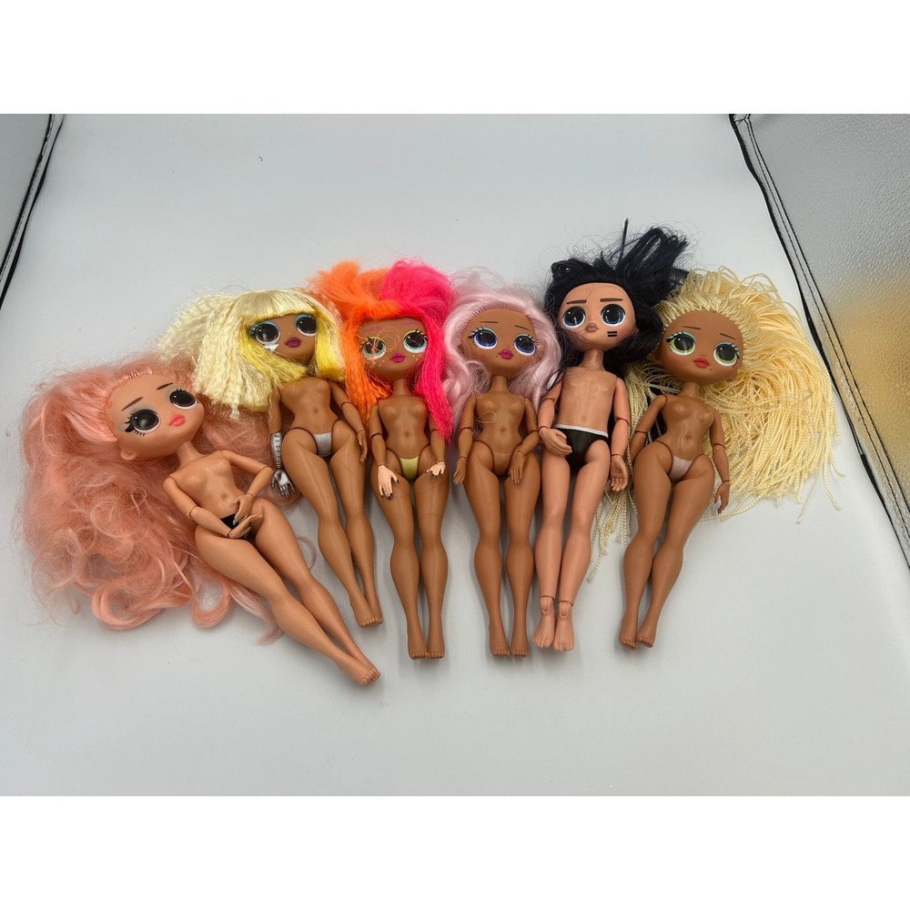 LOL OMG Surprise Nude Dolls Lot 18